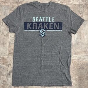 Seattle Kraken NHL Hockey Short Sleeve T Shirt Unisex Small Team Gear Fandom